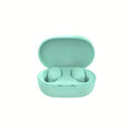 TWS A6S Headset Wireless Earphones Bluetooth Headphones Sport LED Display Touch Stereo Fone Bluetooth Earbuds for Xiaomi Huawei Oasis Select Green
