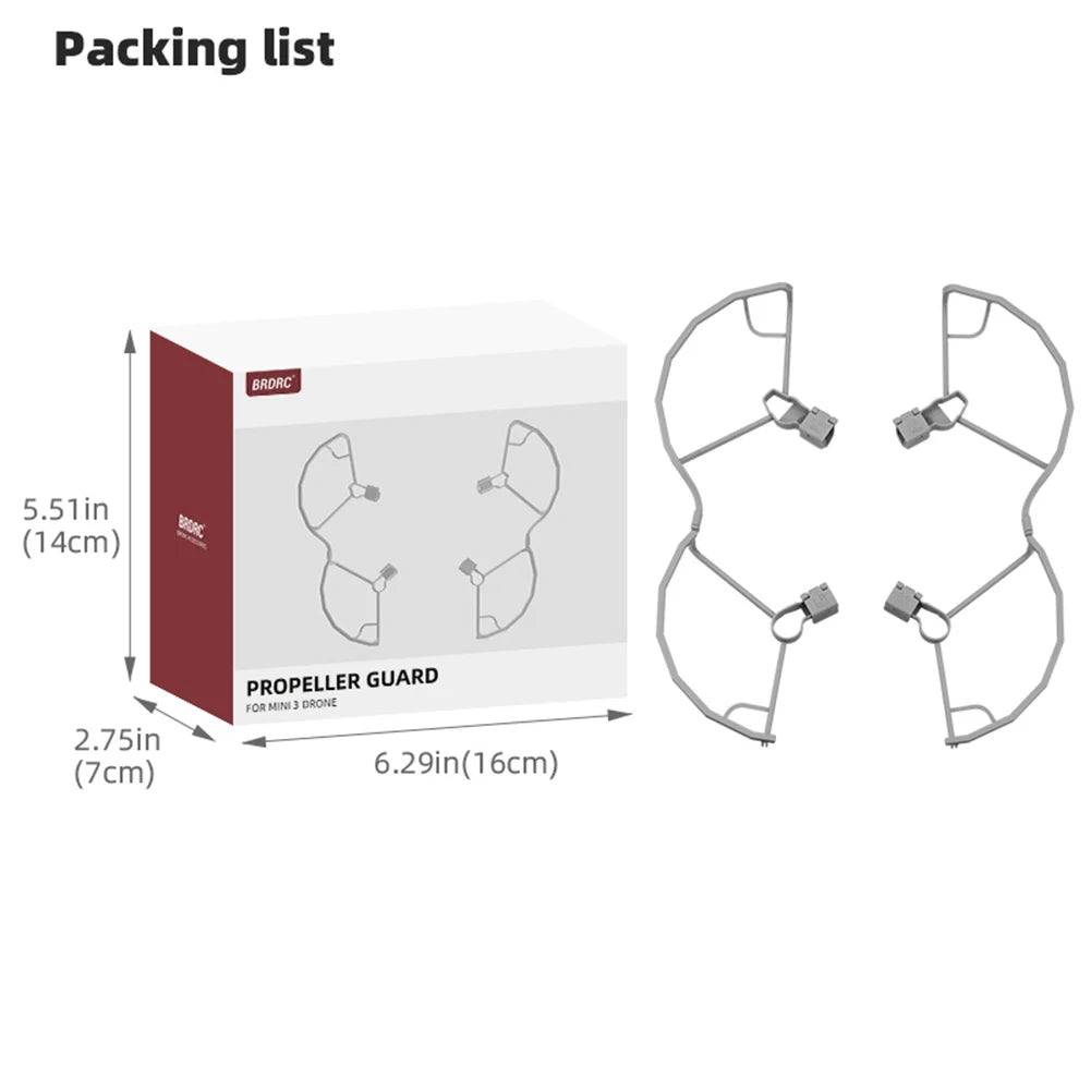 Propeller Guard for DJI Mini 3 & Mini 3 Pro – Anti-Collision Drone Propeller Guard Oasis Select