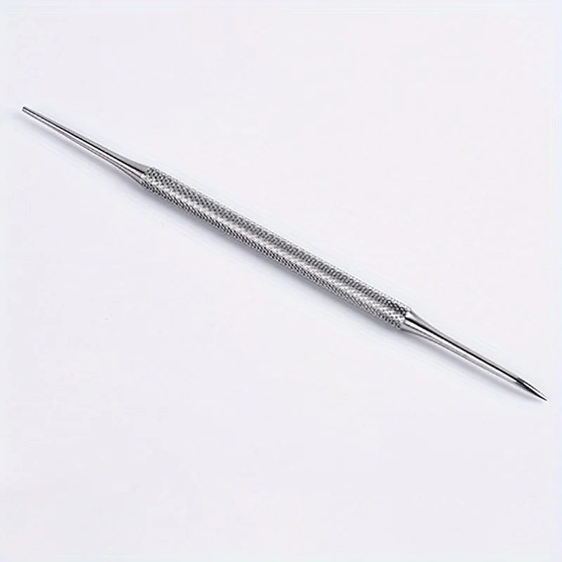 Stainless Steel Nail File, Manicure File, Multifunctional Nail Art Pen, Nail File Tool Oasis Select 1 Pc