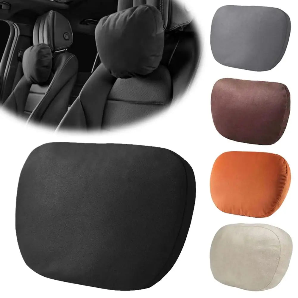 Car Seat Neck Pillow – Memory Foam Headrest Support Cushion