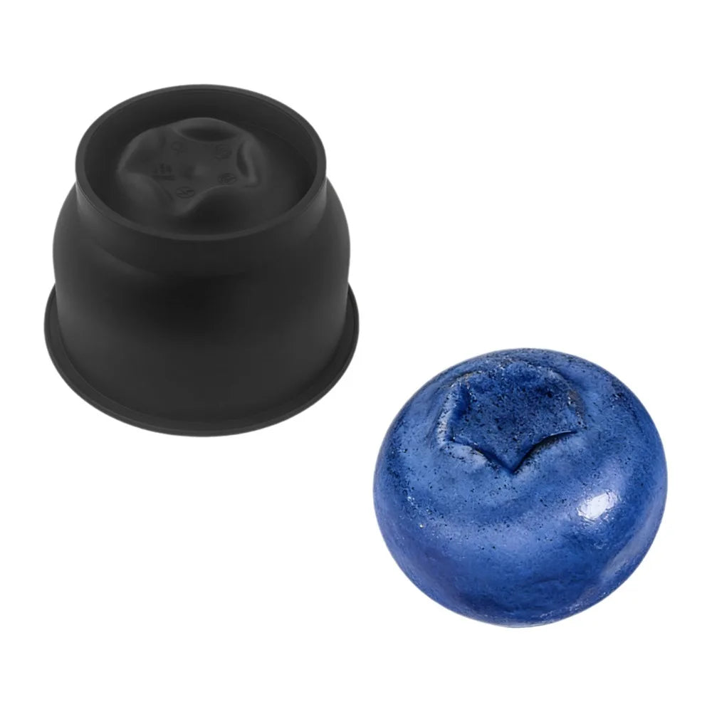 Fruit Shaped Blueberry Silicone Mold Flexible Non-Stick Fruit Mousse Cake Mold 3D DIY Chocolate Baking Mold Cake Baking Oasis Select Style 2