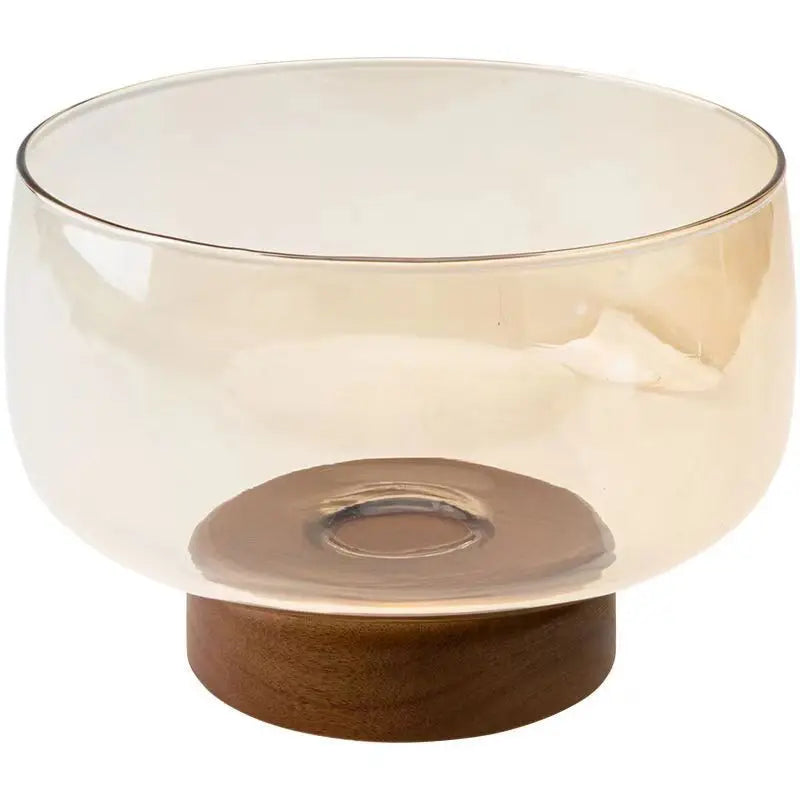 Glass Fruit Tray High-end Living Room Household Tray Storage Box Snacks Candy Dry Fruit Tray Oasis Select