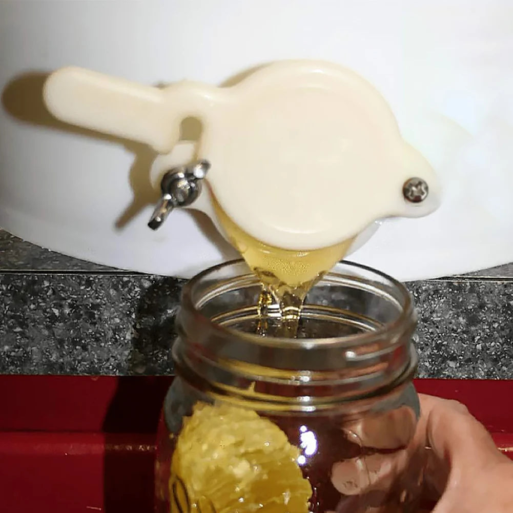 Honey Gate Honey Valve Hive Equipments Bottling Honey Extractor Nylon Plastic Food Grade Non-toxic Beekeeping Supplies Oasis Select