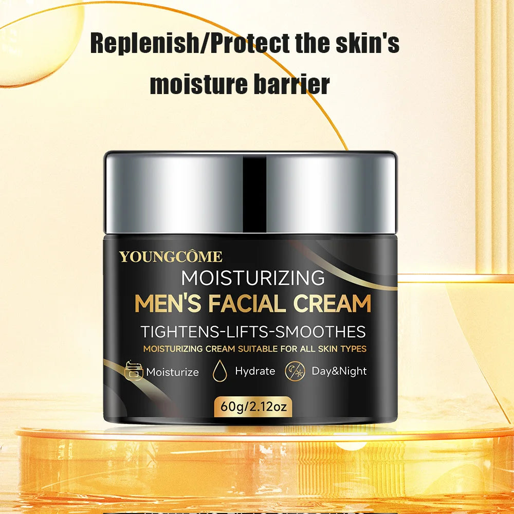 Men's Face Cream – Collagen, Retinol & Hyaluronic Acid | YOUNGCOME Men's Face Cream Oasis Select