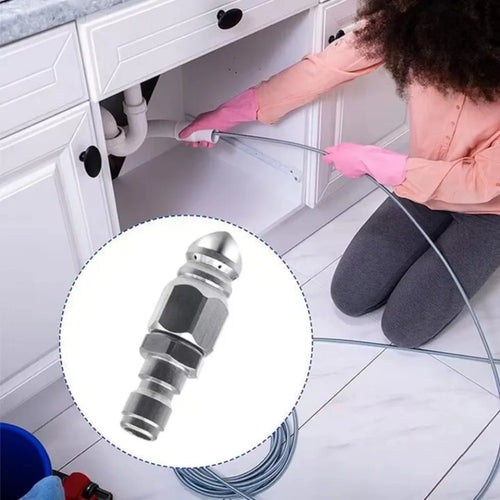 1/4" Quick Plug 5000 PSI Sewer Jetting Pressure Washer Nozzle Pressure Washer Nozzle Oasis Select