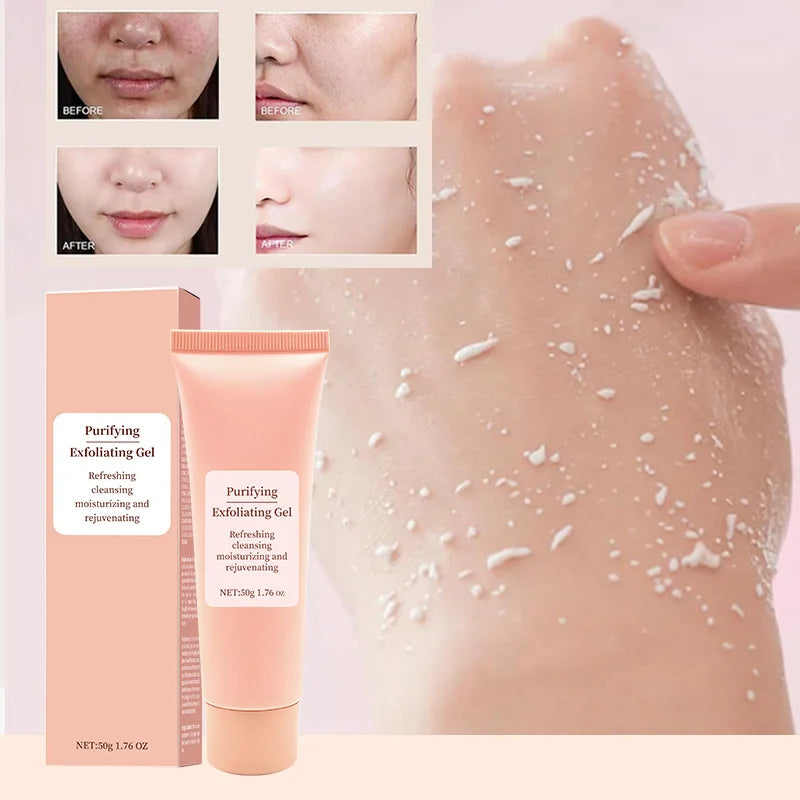 50g Facial Exfoliating Gel – Pore Cleanser & Oil Control Scrub Facial Exfoliating Scrub Oasis Select