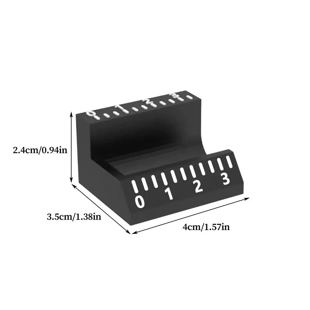 3ml/10ml Vial Label Applicator Easy Alignment Precise Application Sticker Alignment Tool Time-Saving Reusable Labeling Tools Oasis Select Black 3ml