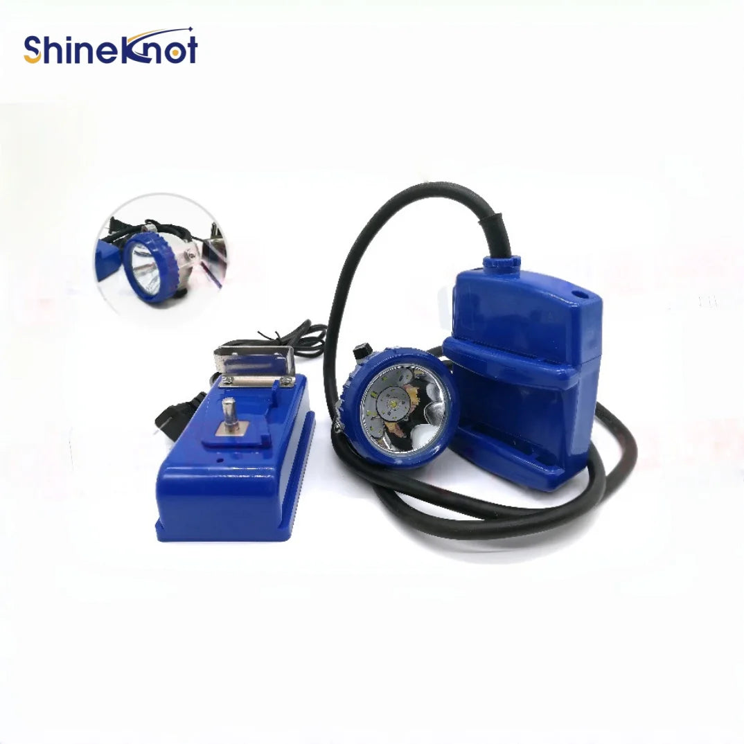 SHINEKNOT LED Miner's Headlamp – 10000Lx Rechargeable Light