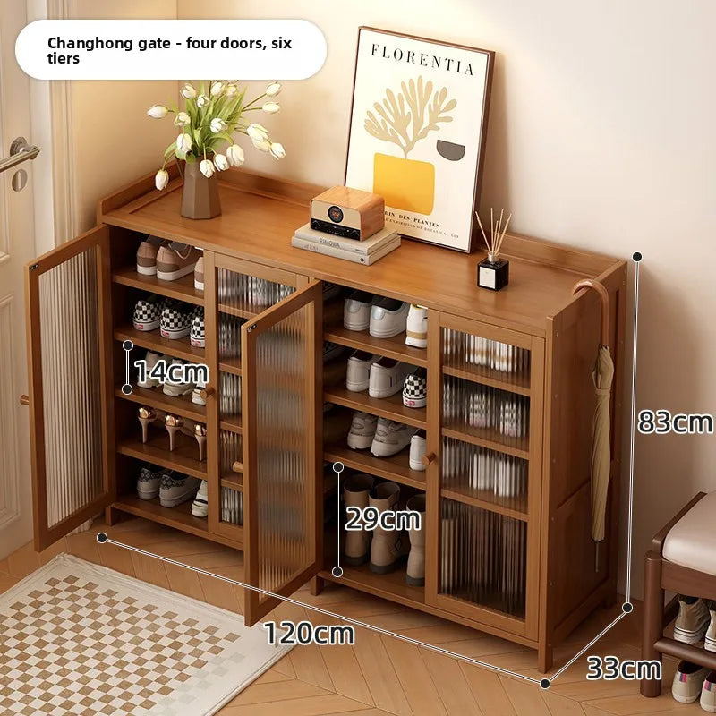 Shoe cabinet entrance household indoor shoe rack multi-layer home storage provincial space dormitory rental house shoe cabinet Oasis Select