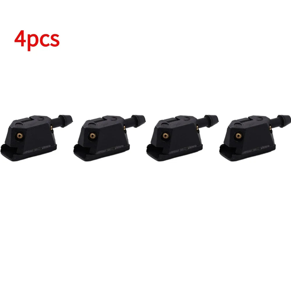 Universal Car Windscreen Washer Wiper Blade Water Spray Jets Nozzles Mounted Onto 8mm 9mm Arm Adjusted 4 Way Upgrade Oasis Select 4pcs