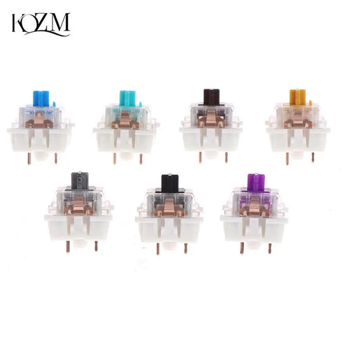 10-Pack OUTEMU Mechanical Switches – MX Compatible CIY SMD 3-Pin Keyboard Switches Oasis Select