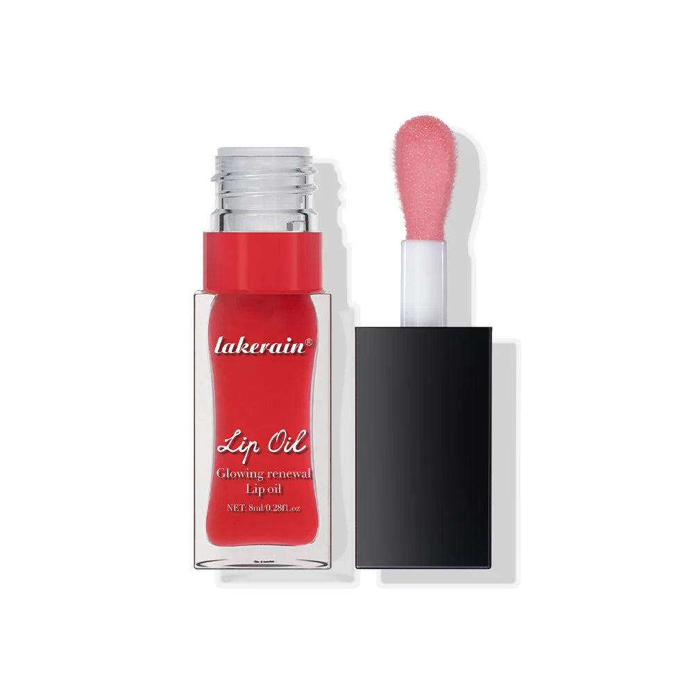 Glow Reviver Tinted Lip Oil – High-Shine & Apricot Oil, 8ml