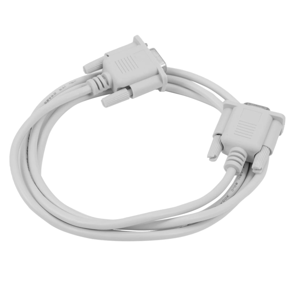 1PC 5ft F / F Serial RS232 Null Modem Cable Female to Female DB9 FTA Connection 9 Pin Data COM Cable Converter PC Accessory Oasis Select