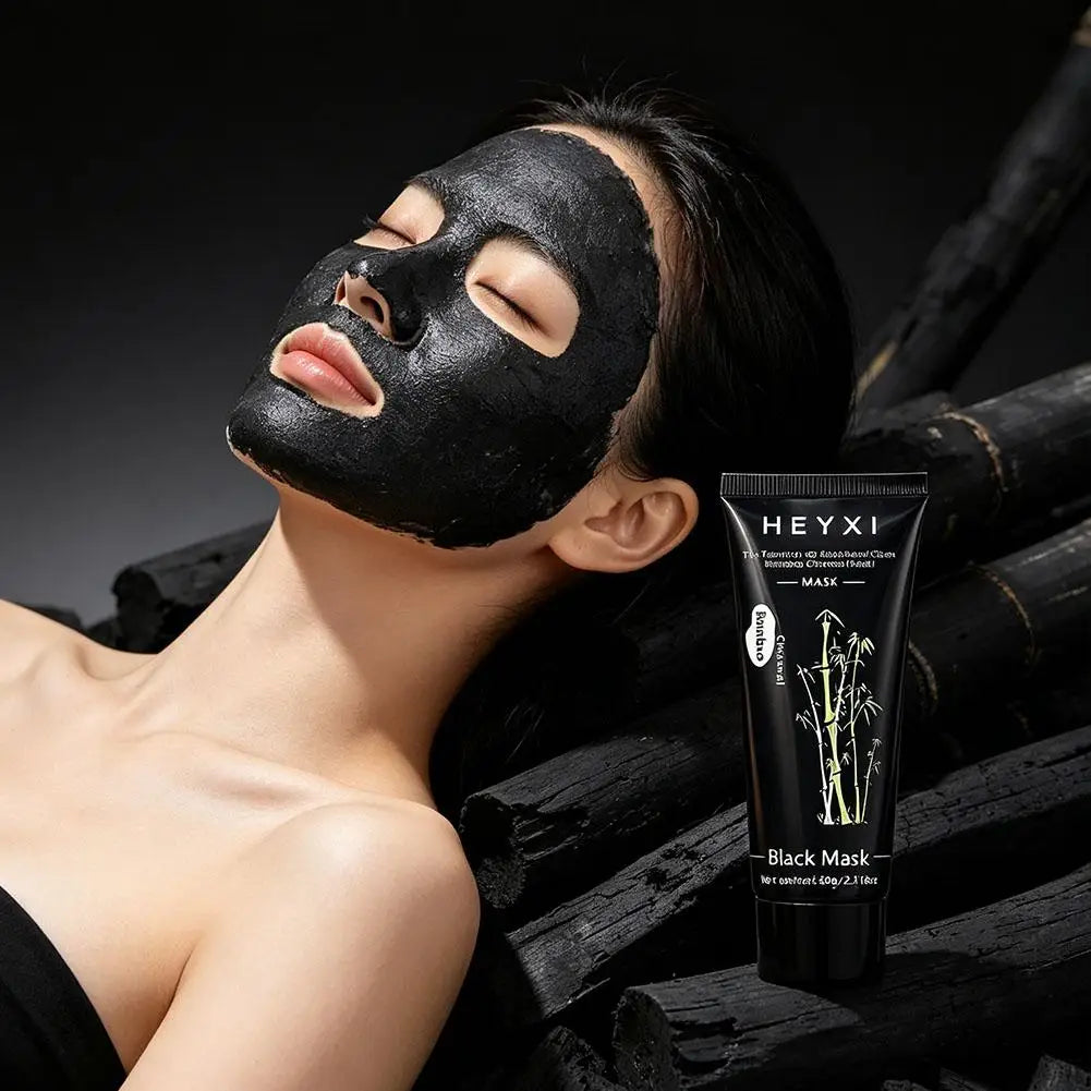 Bamboo Charcoal Peel-Off Mask – Deep Pore Cleansing 60g Peel-Off Face Mask Oasis Select