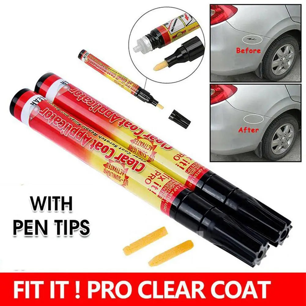Car Scratch Repair Remover Pen Car-styling Portable Fix It Pro Clear Coat Applicator Tool Portable Universal Auto Paint Pen Oasis Select