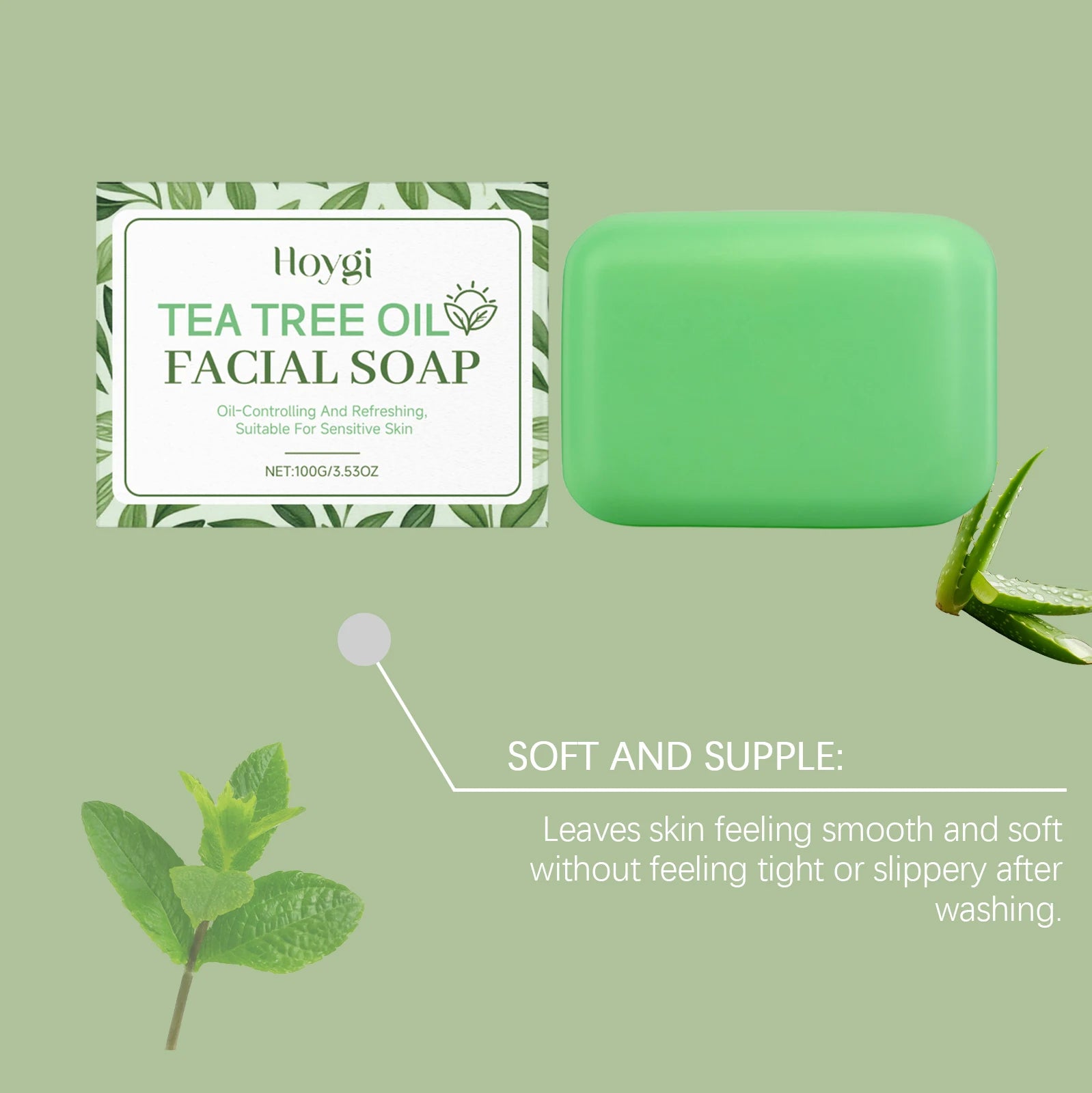 Organic Tea Tree Body Kit – Soothe, Moisturize & Cleanse