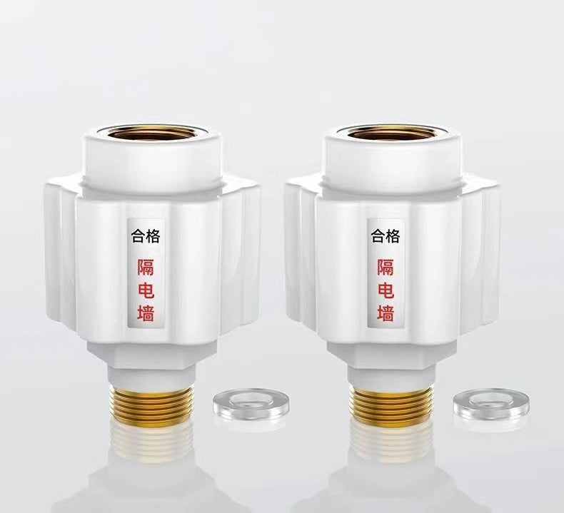 Electric Water Heater Anti-electric Wall Partition Universal Kitchen Leakage Device Bathroom Water Heater Protection Accessories Oasis Select 2pcs