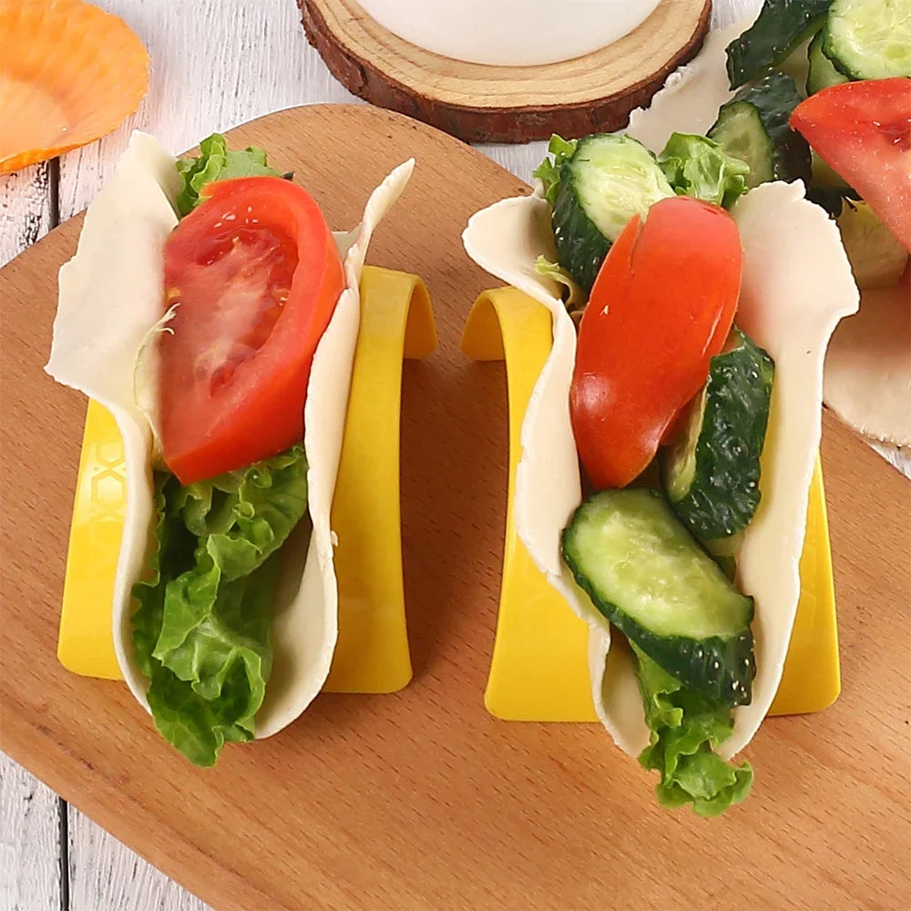 Taco Holder Mexican Pancake Rack Tortilla Tray Food Pallet Holder Kitchen Supplies Oasis Select