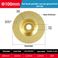 100mm Diamond Grinding Cup Wheel Two Style Disc Set Cutting Polishing Blade For Granite Marble Quartz Stone Construction Oasis Select Grinding