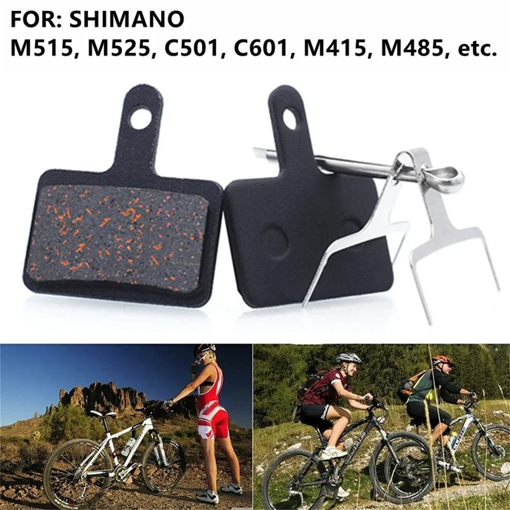Bicycle E-Scooter Metal+Resin Sintered Disc Brake Pads For SHIMAN0/M355/M515 Etc Cycling Bike Disc Brake Pad Parts Oasis Select