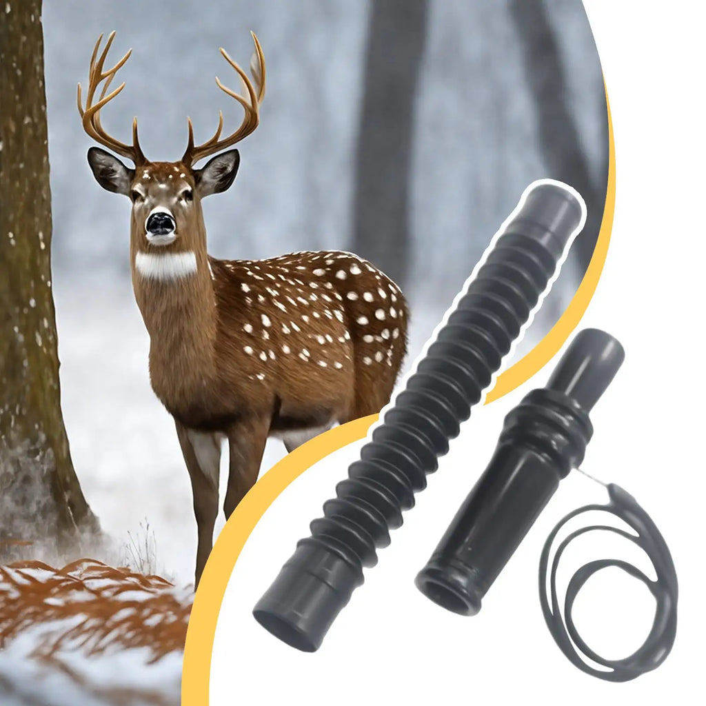 Hunting Gear Deer Calls Hunting Realistic Mature Young Sounds Portable Hunters Lure Equipment with Realistic Vocalizations Oasis Select