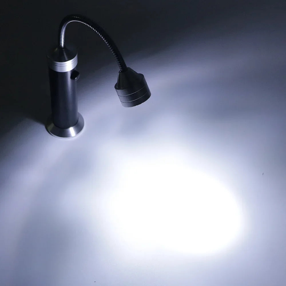 BBQ Grill Light Soft Tube Lighting Lamp 360 ° Adjustable Super-Bright 9 LED Flashlight Magnetic Base Outdoor lighting 1 pcs Oasis Select