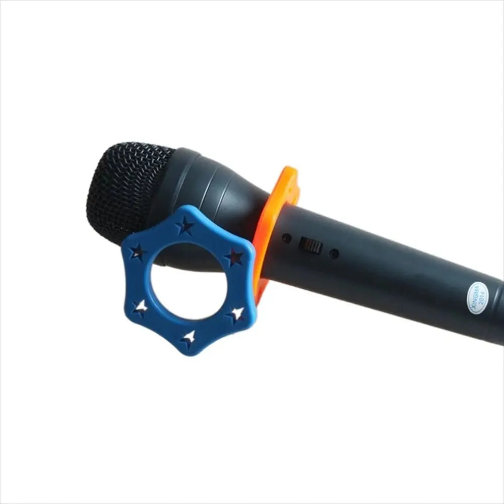 2Pcs Audio Plastic Anti-Roll Device for Handheld Microphones Fits Standard Wireless Microphone Protection Ring Bottom Rod Sleeve Oasis Select