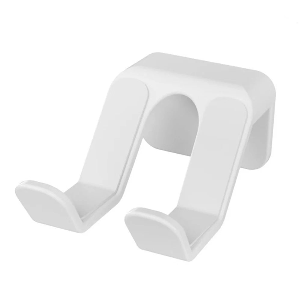 Wall Mounted Game Controller Bracket No Punching Bracket Base Required Controller Storage Rack for Nintendo Switch Pro Sony Xbox Oasis Select WHITE