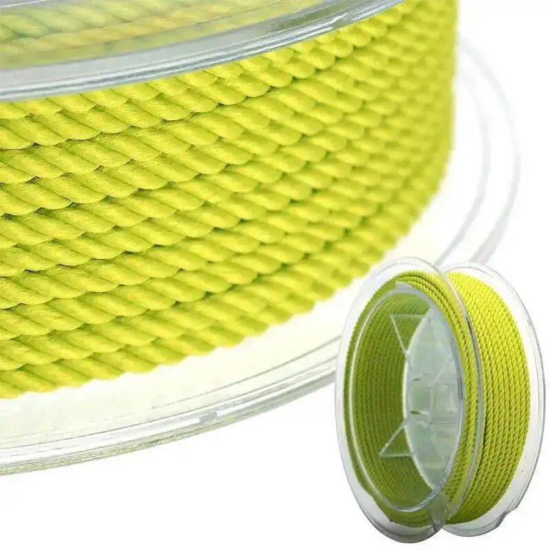 45m Silk Thread Milan Braided Cord DIY Jewelry Accessories Making