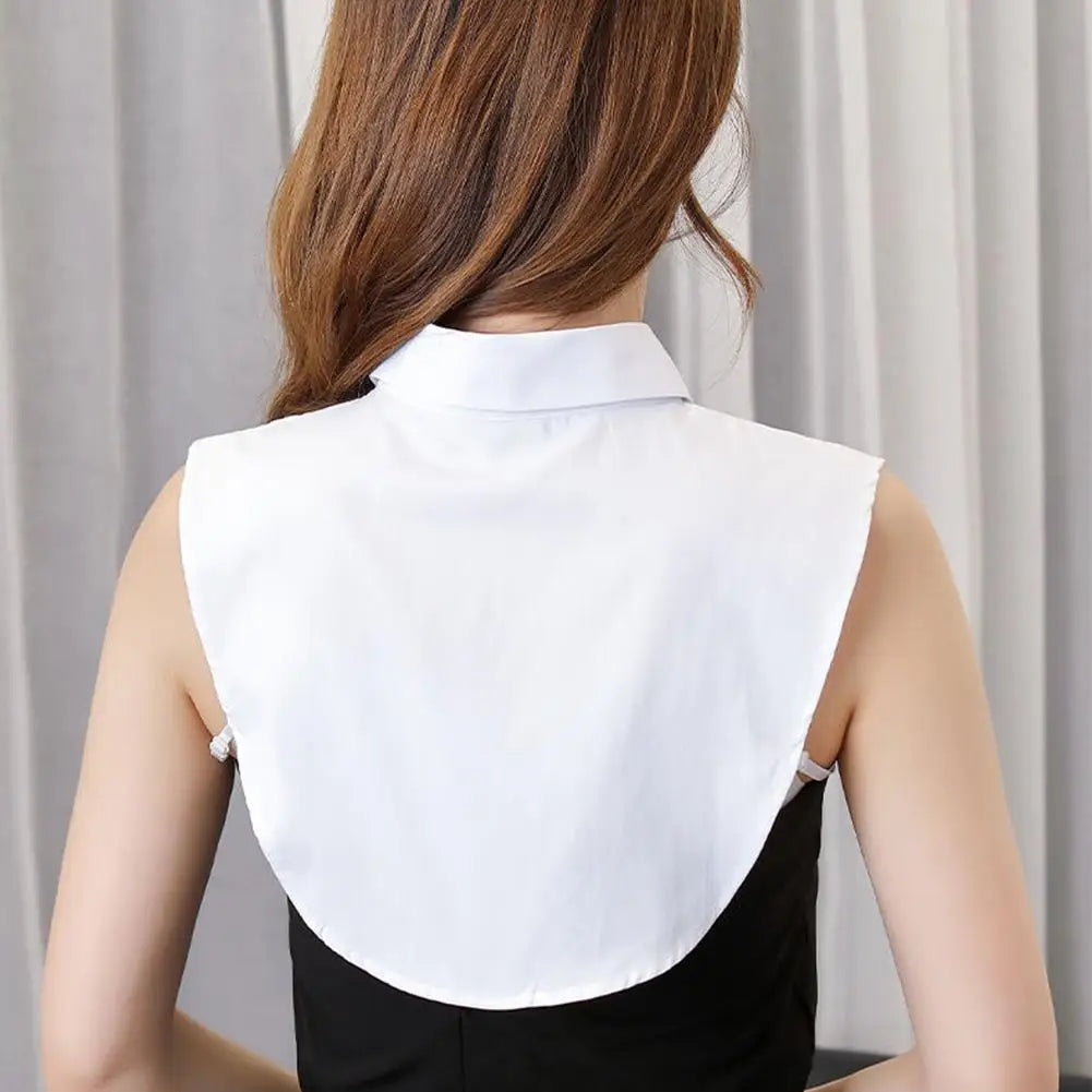 Detachable Faux Collar – Lapel False Collar for Shirts & Sweaters