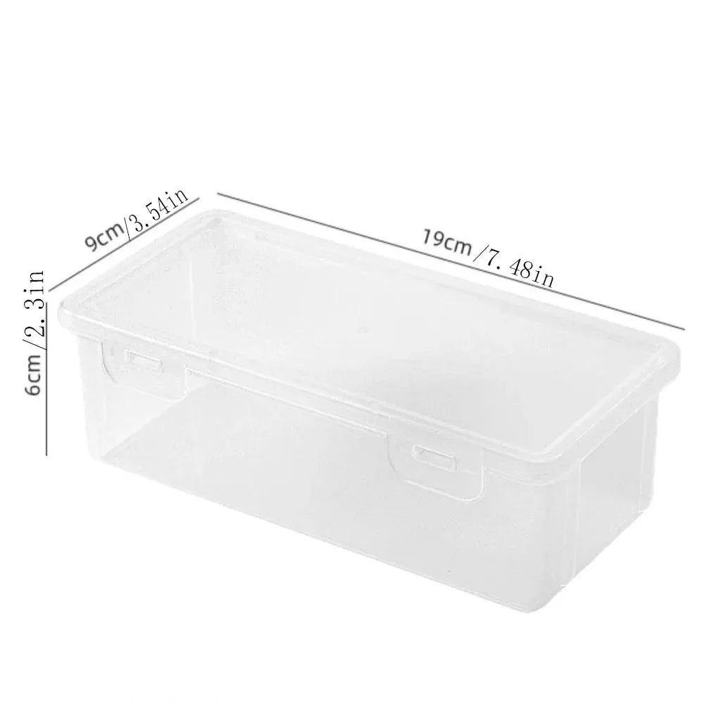 The white plastic storage box is tightly sealed, lightweight and durable, and is a multifunctional home storage tool. Oasis Select