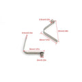 V-Shape Spring Clips 5-Pack – Kayak Paddle & Tent Pole Clamps