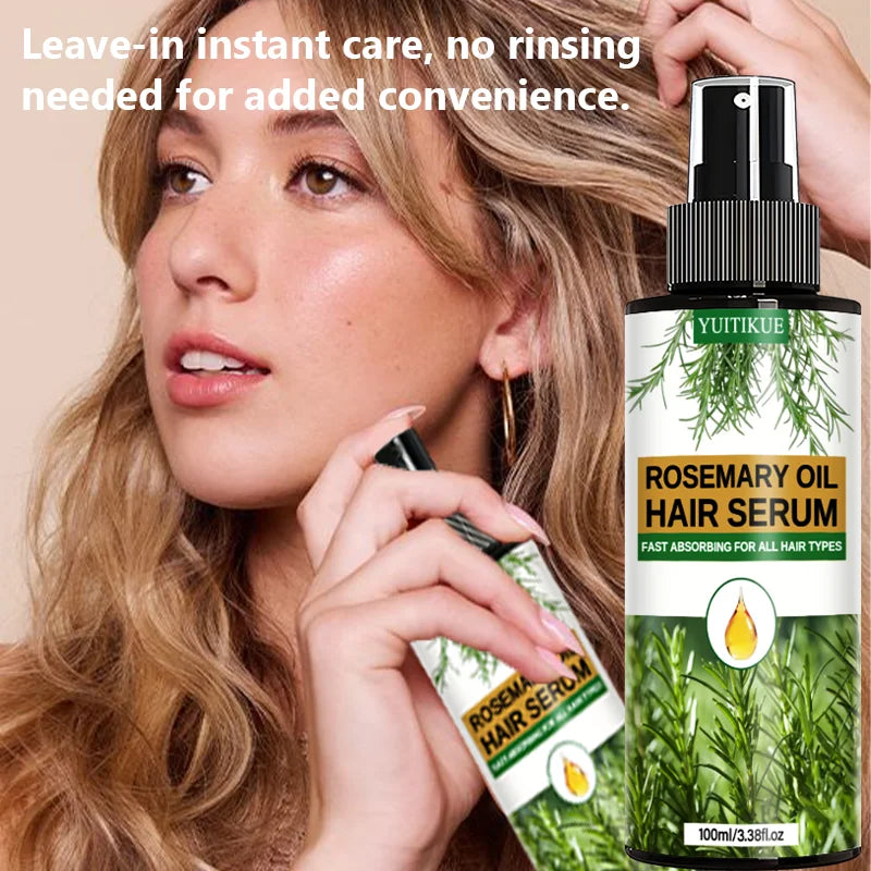 YUITIKUE Rosemary Hair Serum Spray – Frizz Control & Hydration