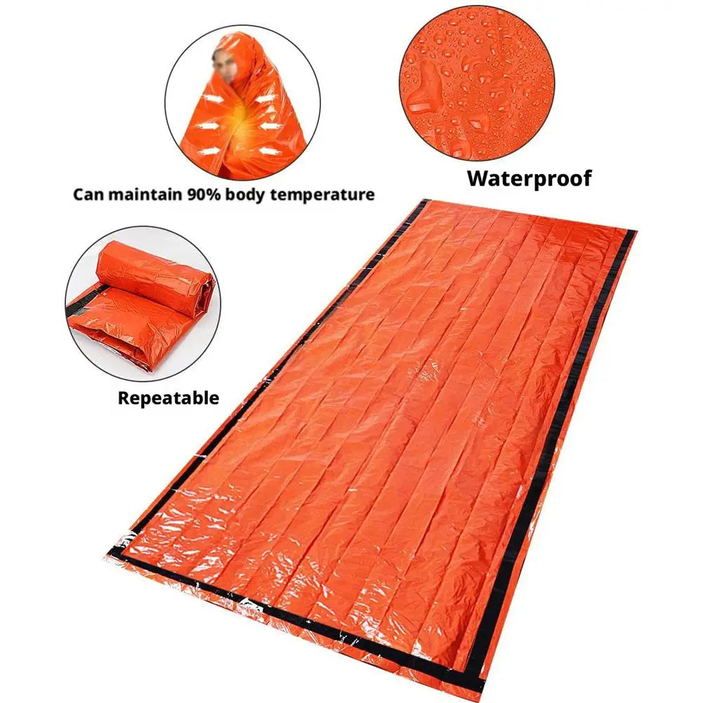 Emergency Survival Sleeping Bag – Waterproof Thermal Bivy Sack