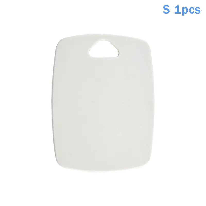 1/3Pcs Plastic Cutting Board Multifunctional Cutting Board For Vegetables Fruits Baby Food Household Non-Slip Cutting Board Oasis Select White S 1pcs