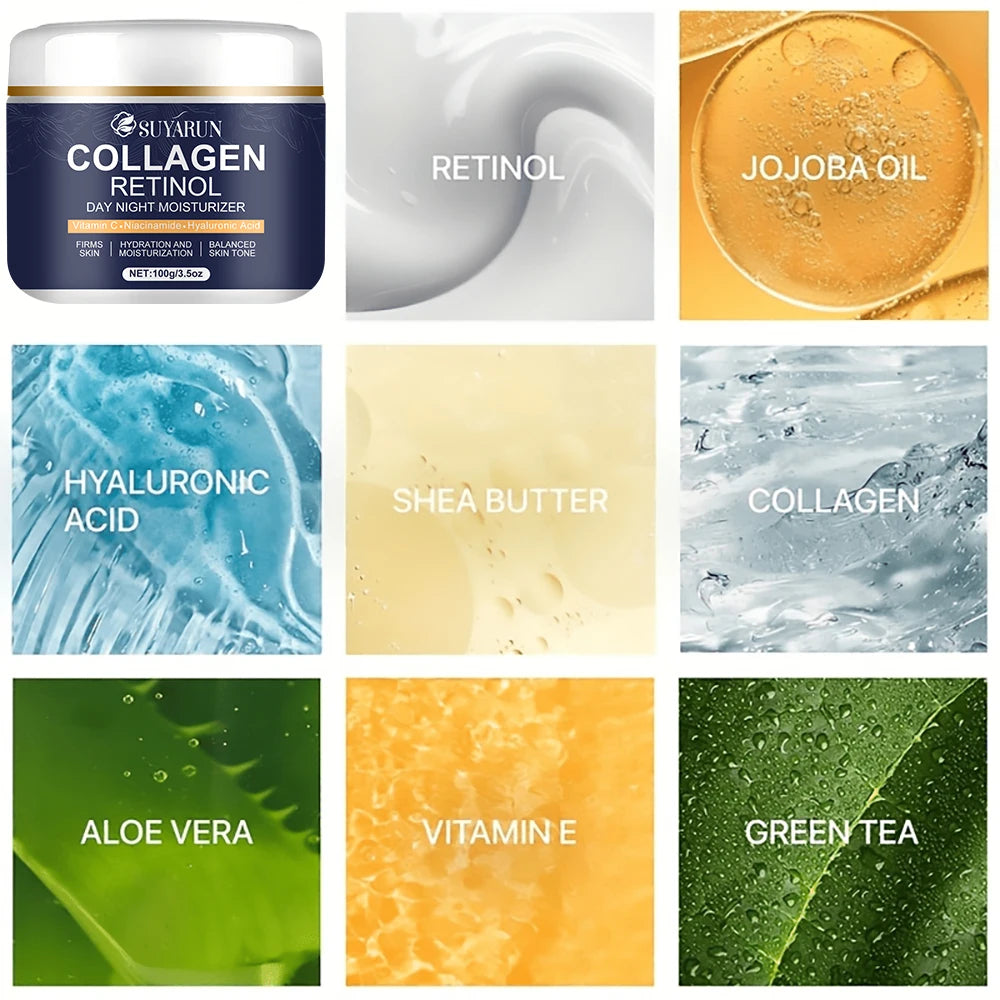 Collagen Retinol Moisturizer – Vitamin C & Niacinamide Cream