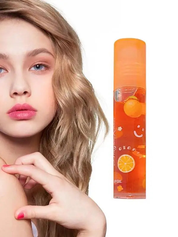 Lip Hydrating 6 Colors Roll-on Fruit Essence Lip Balm Lip Oil Moisturizing Mirror Lip Gloss Transparent Lipstick Primer Makeup Oasis Select