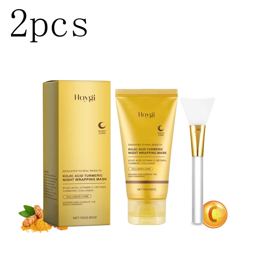 Turmeric Collagen Peel-Off Face Mask with Scraper – 75g Peel-Off Face Mask Oasis Select 2boxed