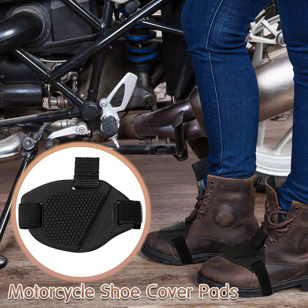 Motorcycle Gear Shift Pad TPU Boot Protector Cover | Universal