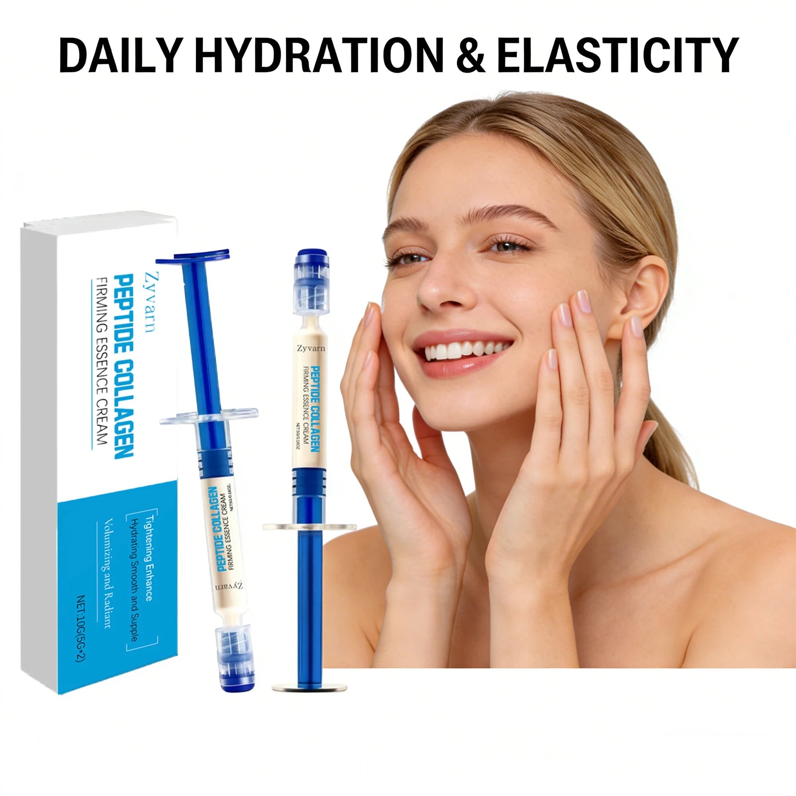 Collagen Rejuvenating Cream Peptide Firming Essence Cream Volumizing Skin Tightening Reduce Dullness Fade Fine Lines Skin Care Oasis Select