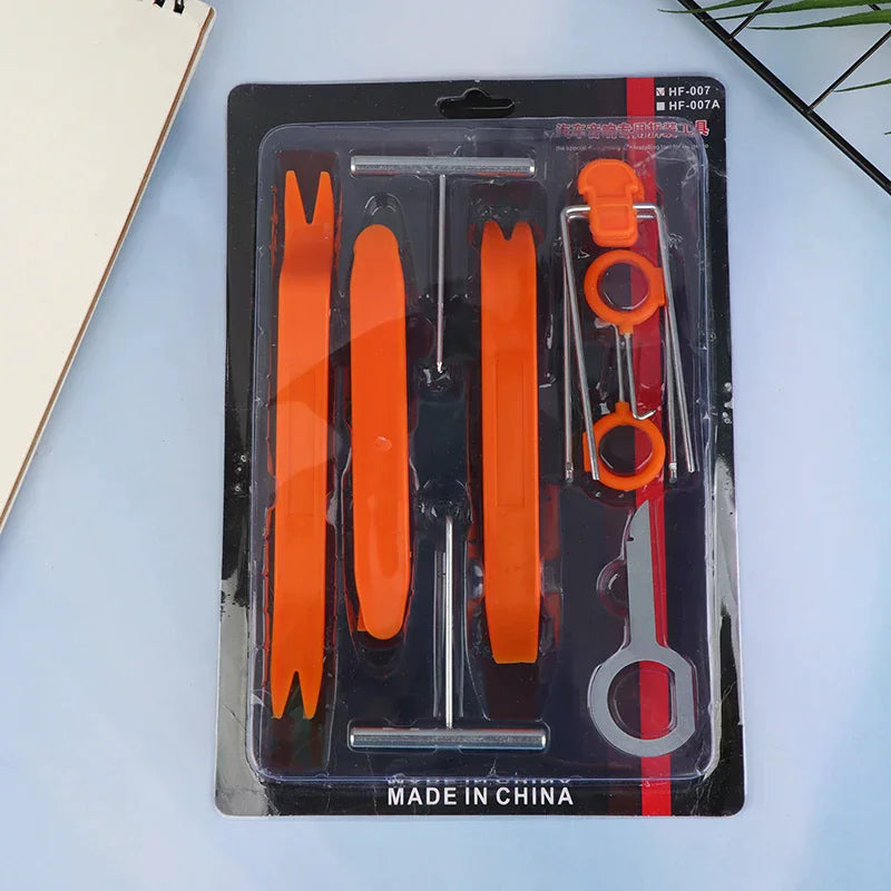 "Quality 12pcs Auto Car Door Clip Panel Removal Tool Set, 4in1 Dash Trim Audio Door Installation and Refit" Oasis Select