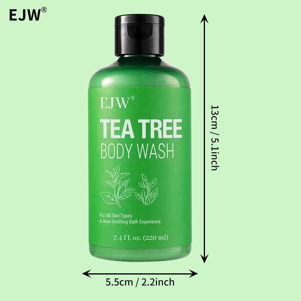 Tea Tree Body Wash – Odor Control, Back Acne & Moisturizing Tea Tree Shower Gel Oasis Select