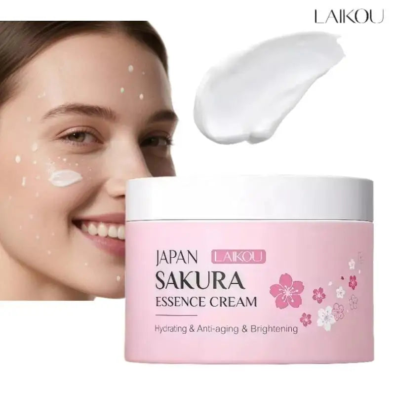 LAIKOU Sakura Face Cream – Brightening Moisturizer 25g & 60g