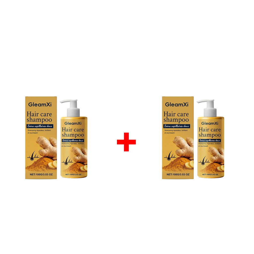 Gleamxi Ginger Shampoo – Oil Control, Dandruff & Hair Growth
