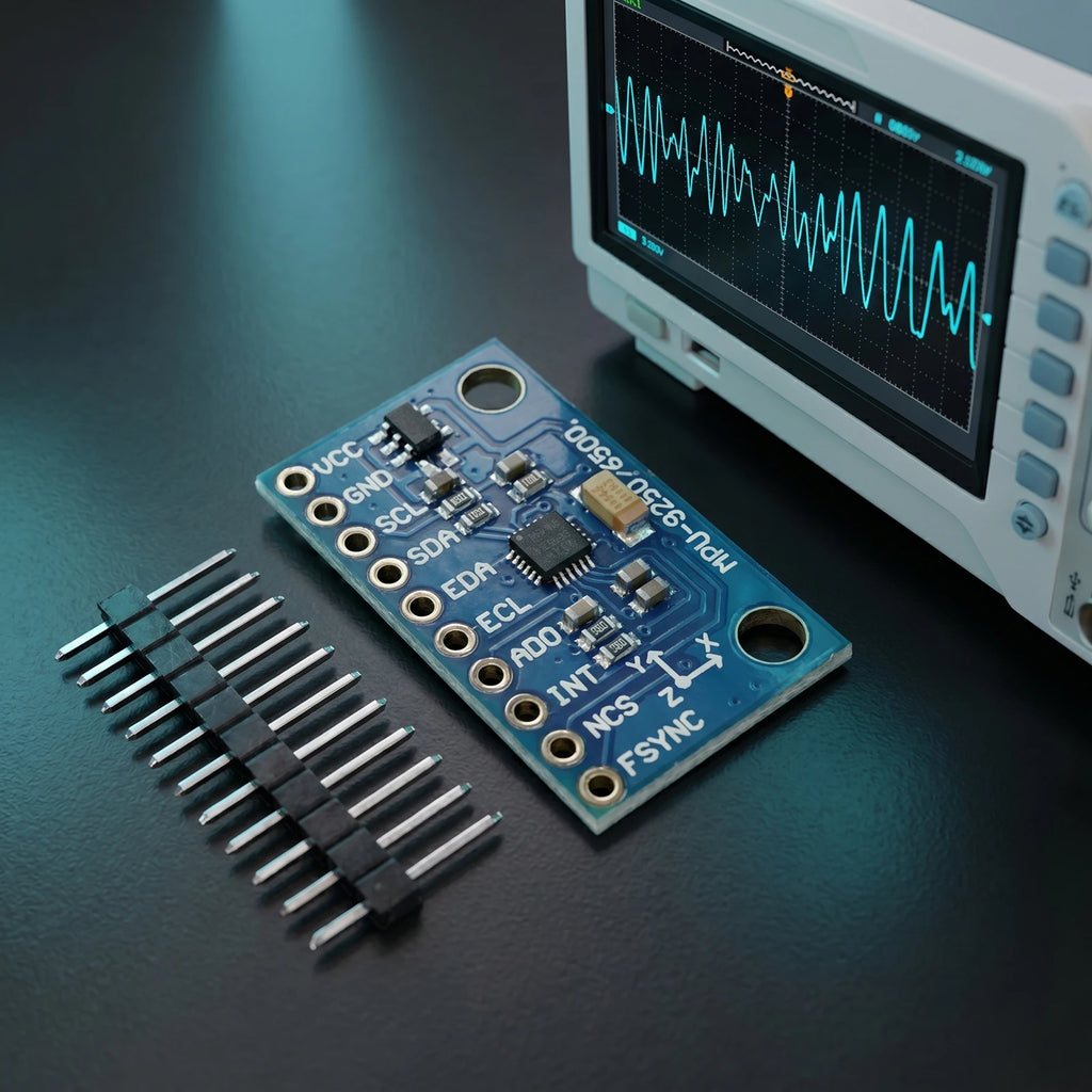 GY-9250 MPU9250 9-Axis IMU Sensor Module – IIC/SPI, 3–5V IMU Sensor Module Oasis Select