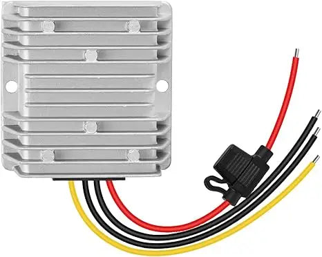 24V 36V 48V Step Down to 12V 20A Converter Buck Regulator Reducer Golf Cart Voltage Converter Waterproof Transformer with Fuse Oasis Select 24V36V48V TO 12V 20A