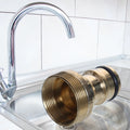 Faucet Taps Connector Conversion Irrigation Taps Connector Solid Portable Practical Multi-function Interface Accessories Oasis Select france