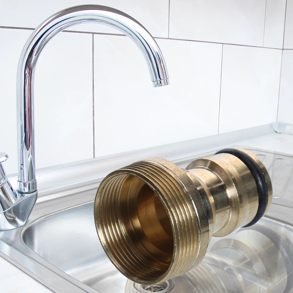 Faucet Taps Connector Conversion Irrigation Taps Connector Solid Portable Practical Multi-function Interface Accessories Oasis Select france