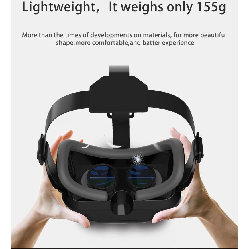 VR Glasses Headset 3D Virtual Reality for 4.7–7" Smartphones