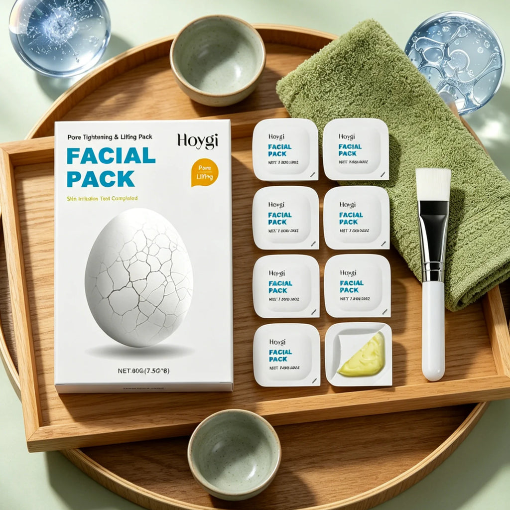Hoygi Pore Tightening Face Mask – Anti-Aging & Hydrating 8pk Anti-Aging Face Mask Oasis Select